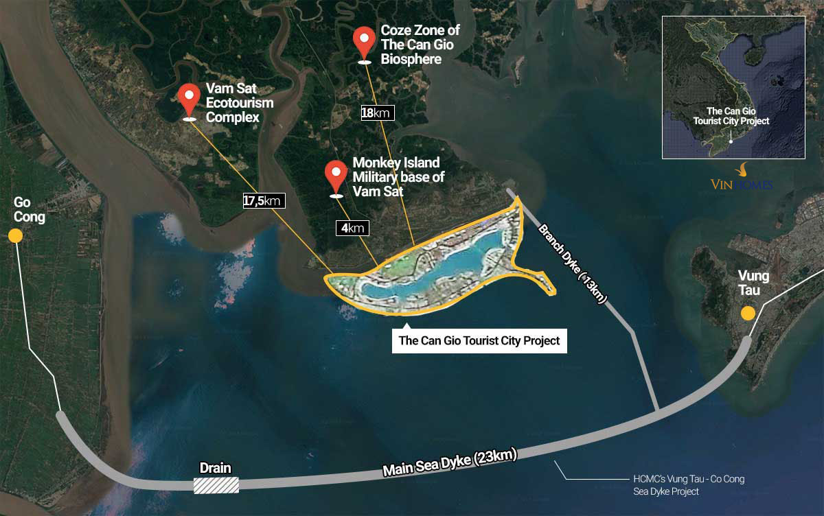 VỊ TRÍ CẦN GIỜ SKYLINE