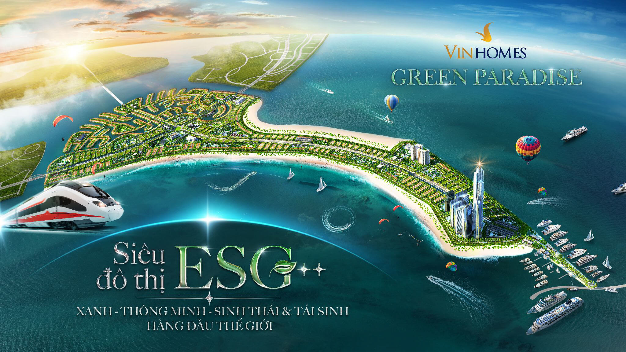 vinhomes green paradise siêu đô thị esg++