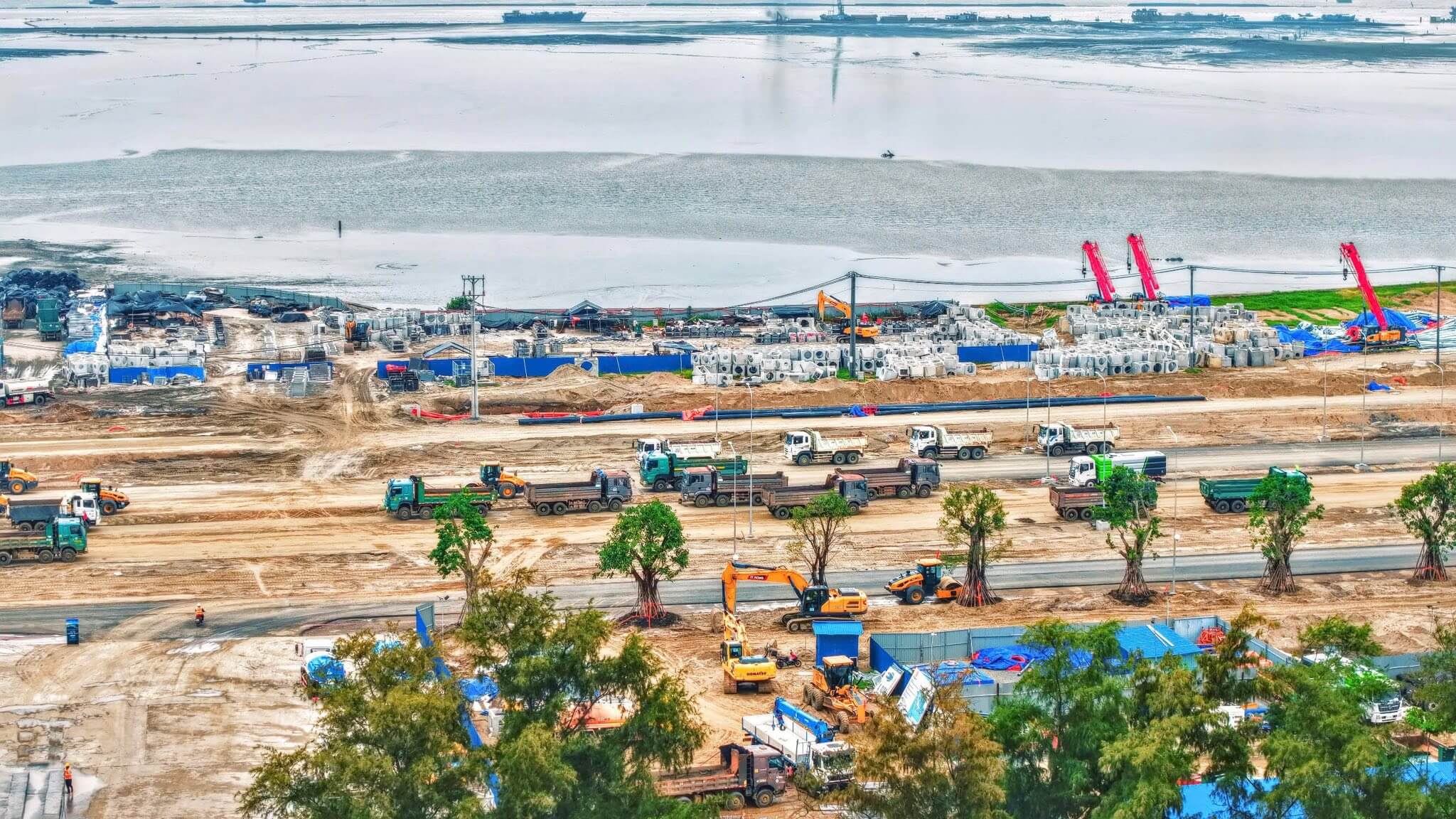 tiến độ Cần Giờ Skyline tháng 10/2025.