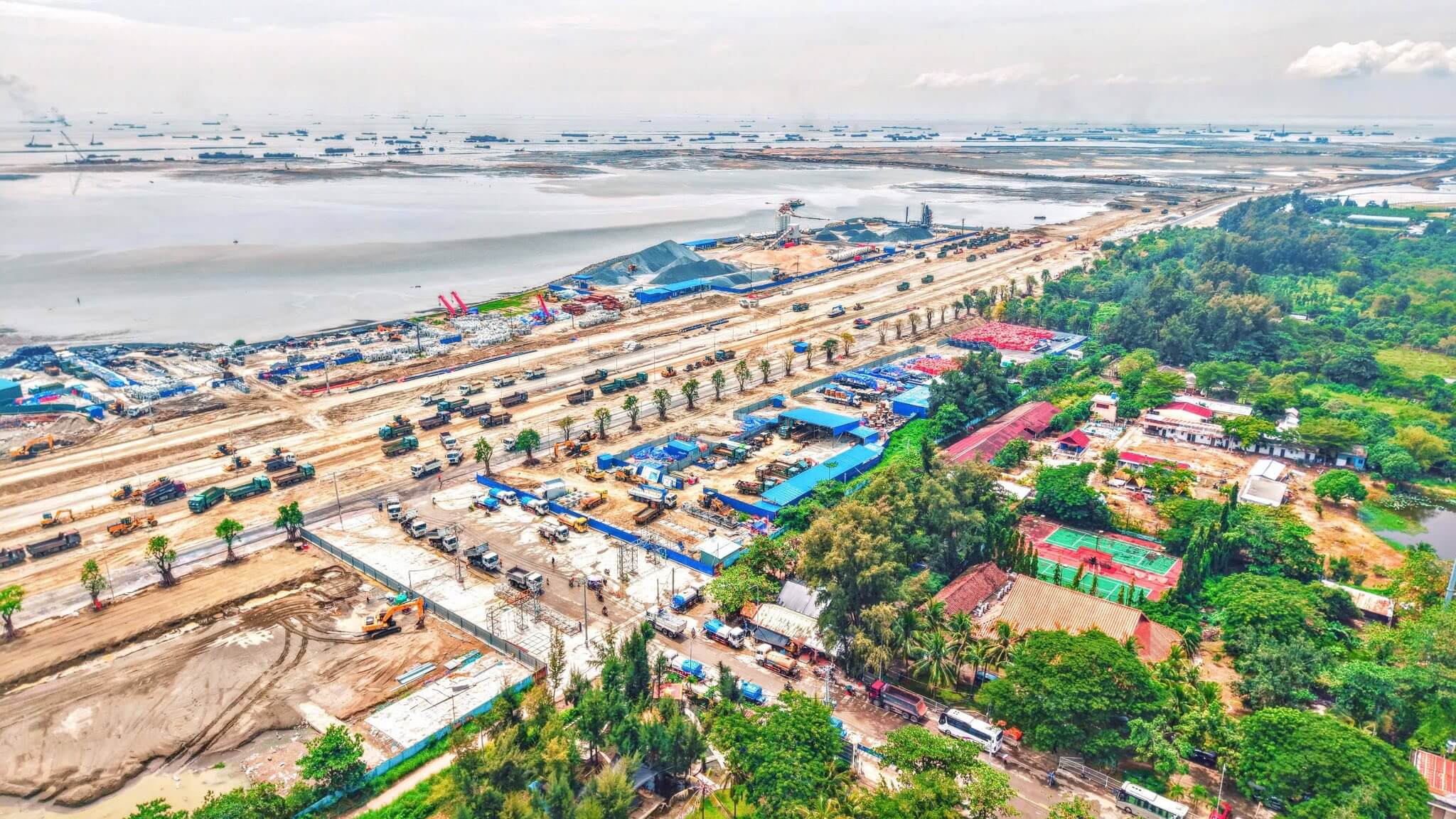 tiến độ Cần Giờ Skyline tháng 10/2025.