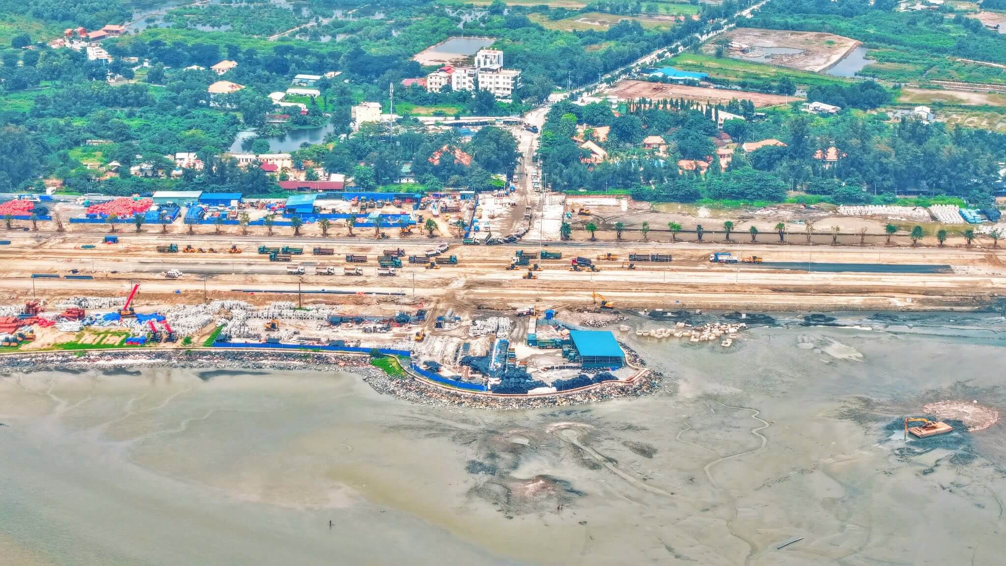 tiến độ Cần Giờ Skyline tháng 10/2025.