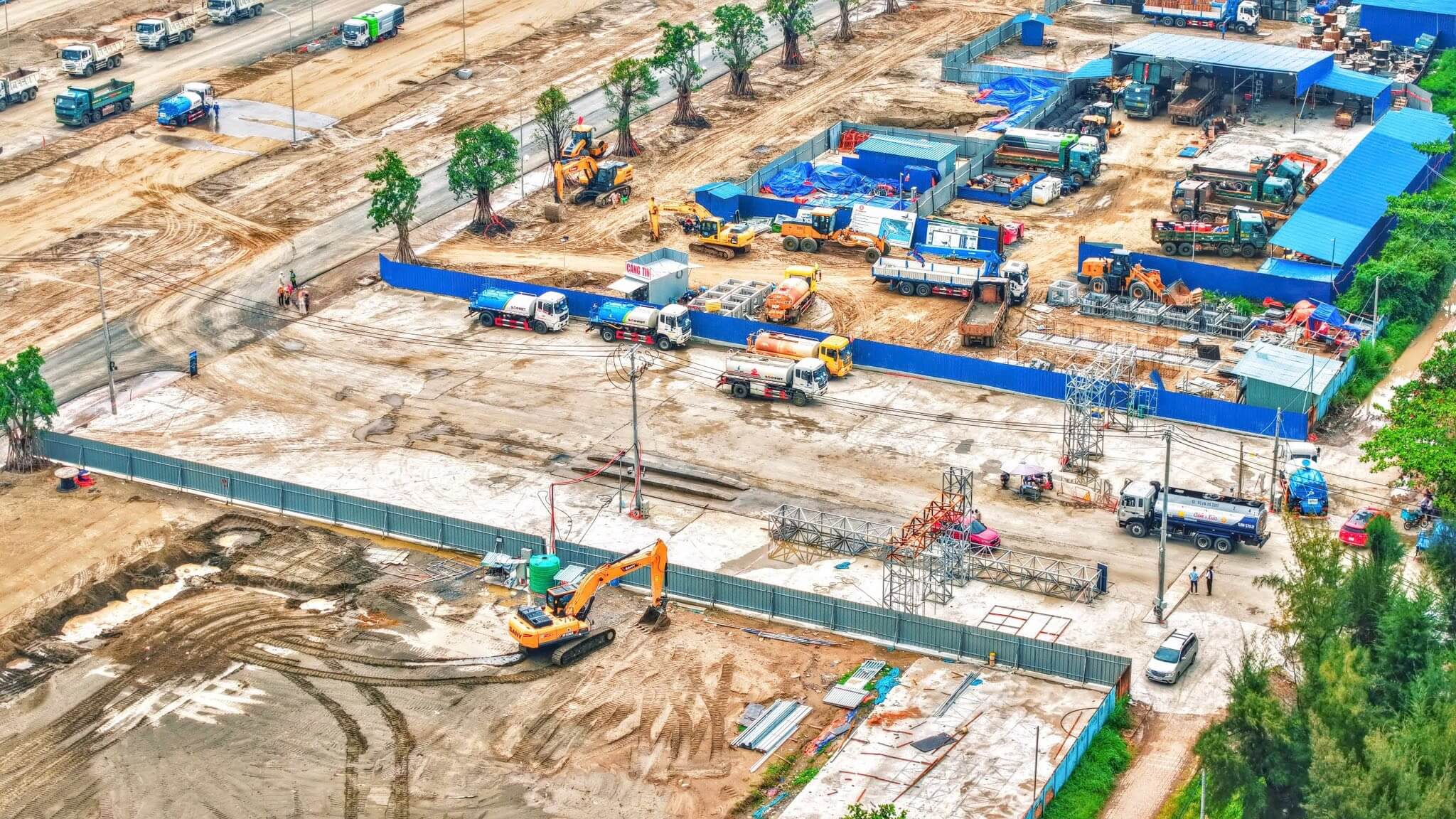 tiến độ Cần Giờ Skyline tháng 10/2025.